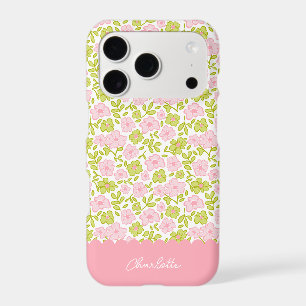 Ditsy Floral Preppy Coquette Girly Pink Green
