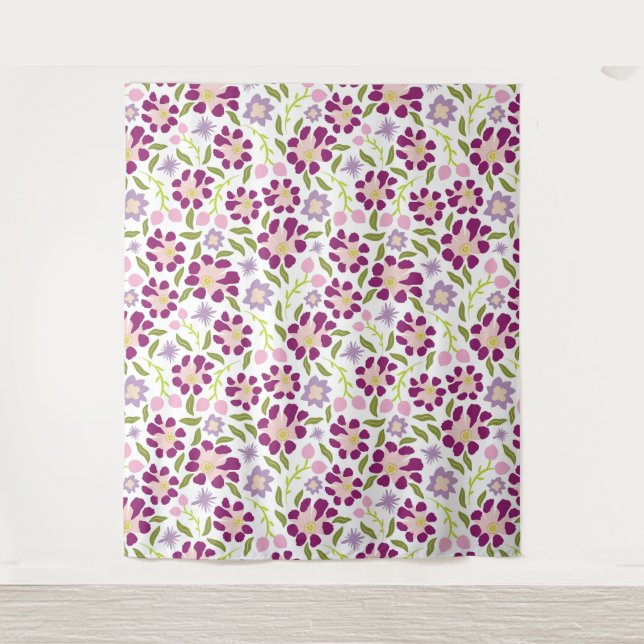 Ditsy floral  tapestry (Front)