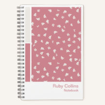 Ditsy Floral Vertical Palette Notebook