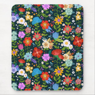 Ditsy seamless Flowers Pattern-13554 Mouse Pad