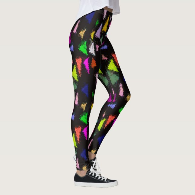 Ditsy Triangles Leggings (Right)