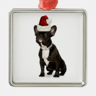 Ditzy Dogs~Original Ornament~French Bulldog Metal Ornament