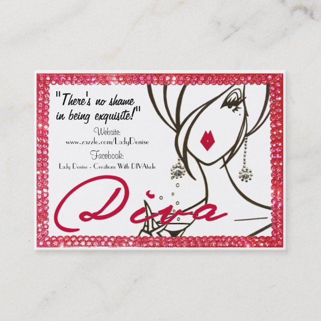 DIVA 2022 Calendar Business Cards (Front)