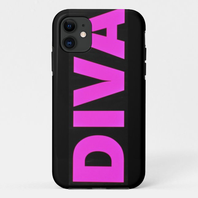 Diva Barely There iPhone SE/5/5S Case (Back)