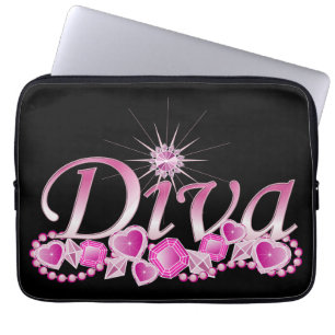 Diva Bling Laptop Sleeve