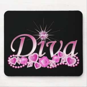 Diva Bling Mouse Pad