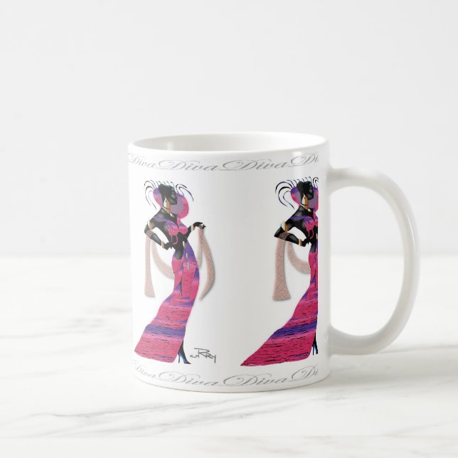Diva Coffee Mug (Right)
