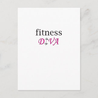diva fitness postcard