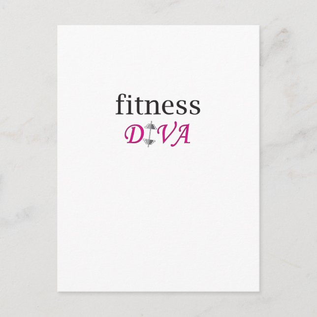 diva fitness postcard (Front)