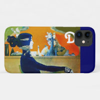 DIVA IN BLUE ,BEAUTY FASHION MONOGRAM