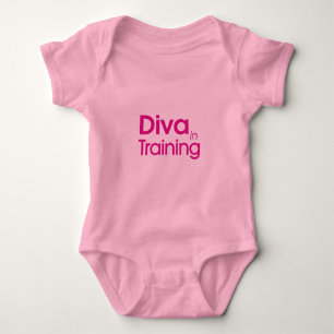 Diva In Training Baby Bodysuit