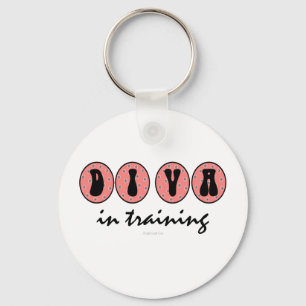 Diva In Training Key Ring