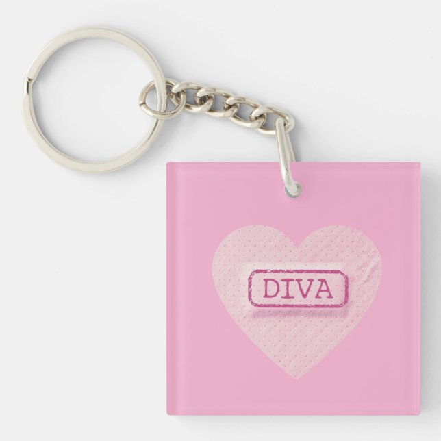 Diva Key Ring (Front)