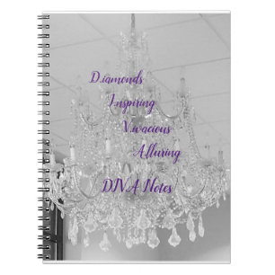 DIVA Life Lights Spiral Notebook