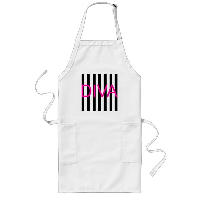Diva  long apron (Front)