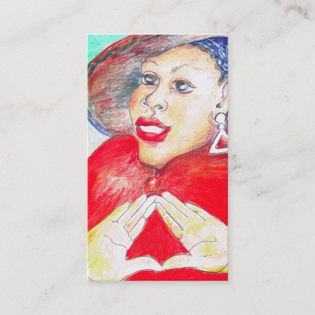 Diva Love Business Card (Front)