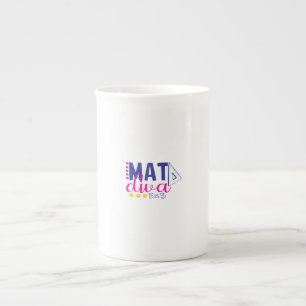 diva mat bone china mug