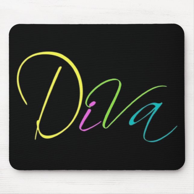 "Diva" Mouse Pad (Front)