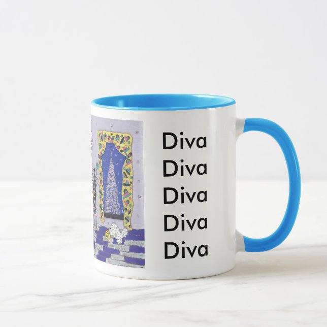 "Diva" Mug (Right)