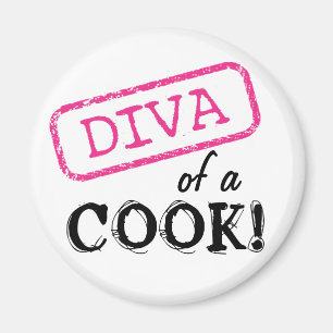 DIVA of a Cook! Magnet