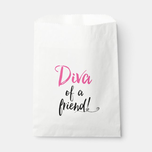 DIVA of a Friend Favour Bag (Front)