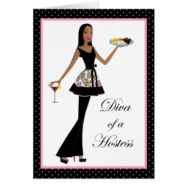 "Diva of a Hostess" (Front)