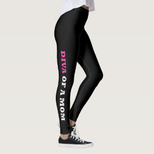 "DIVA OF A MOM" LEGGINGS