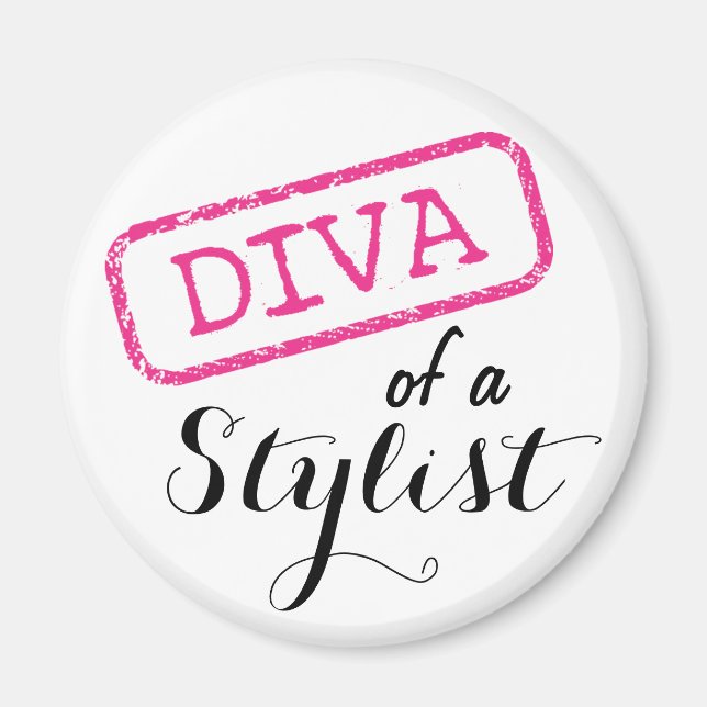 DIVA of a Stylist Magnet (Front)