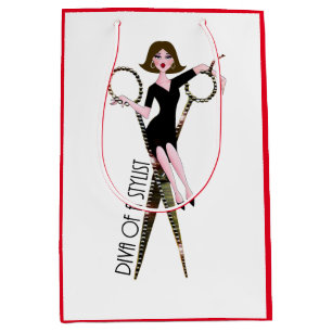 “Diva of a Stylist” Medium Gift Bag