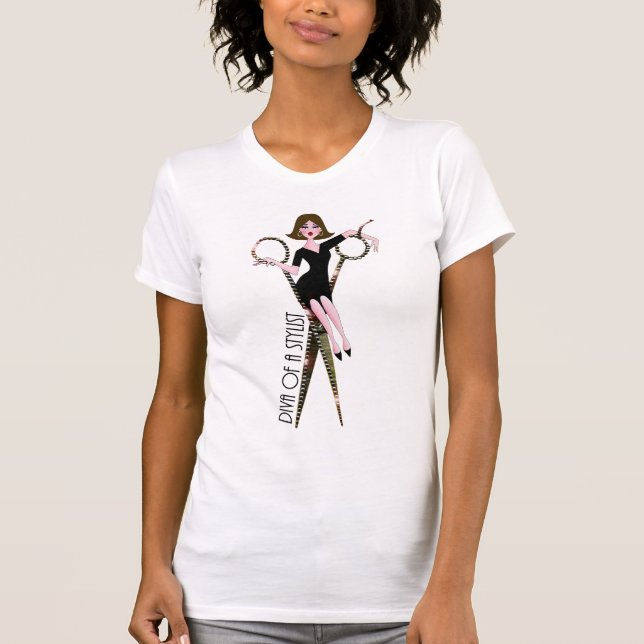 “Diva of a Stylist” T-Shirt (Front)