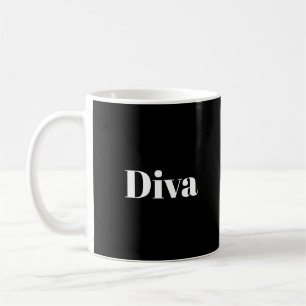 Diva Opera Singer Musician Performer Music Themed Coffee Mug