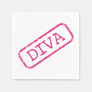 "DIVA" Paper Napkins