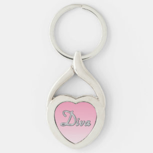 Diva Sparkle Key Ring