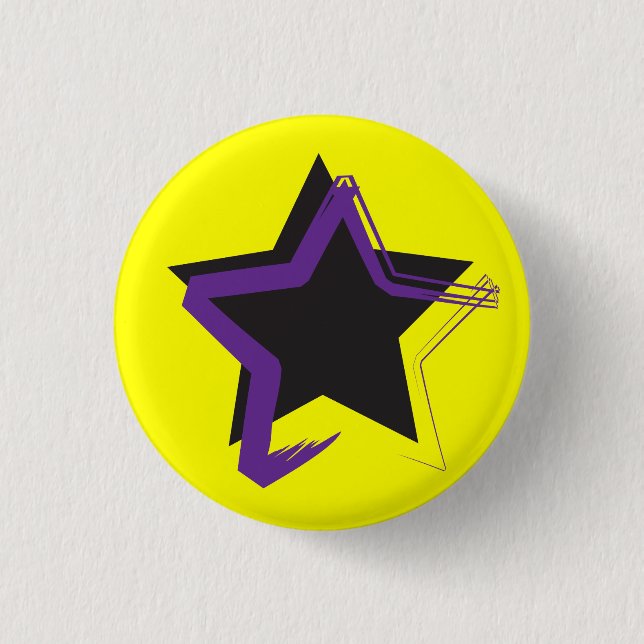 Diva Star Mini Button (Front)