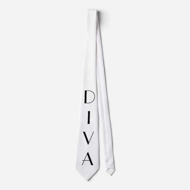 “DIVA” TIE (Front)
