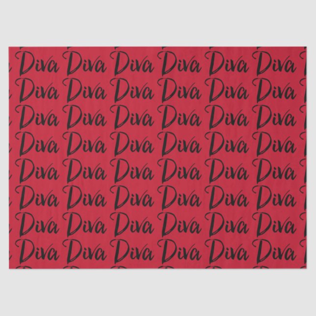 “DIVA” TISSUE PAPER (Front)