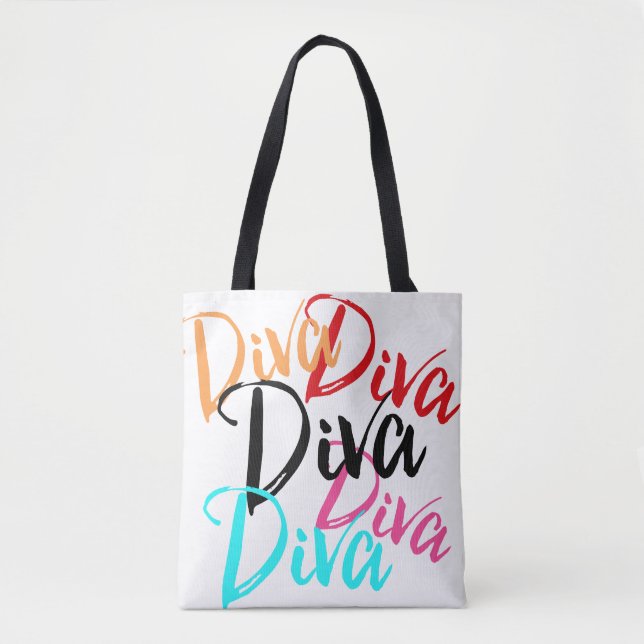 "Diva” Tote Bag (Front)