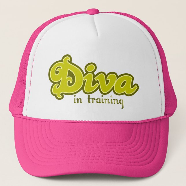 diva trucker hat (Front)