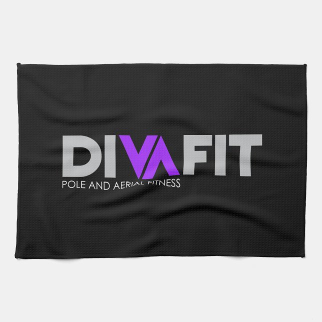 DivaFit Towel (Dark) (Horizontal)