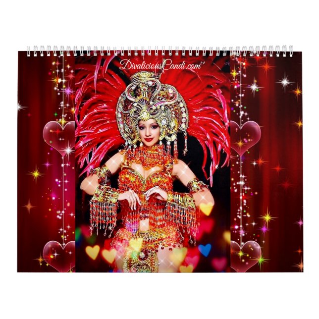 Divalicious Candi Large 24 Month Calendar (Cover)