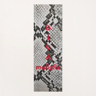 DIVAmalistic Snakeskin Print Yoga Mat