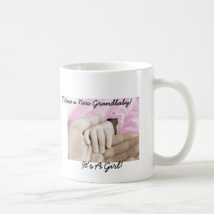 Diva's Gift for New Grandparents-It's a Girl! Coffee Mug