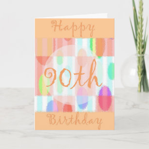 Diva's Happy 90th Birthday Card
