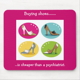 Diva's Love Shoes Mousepad