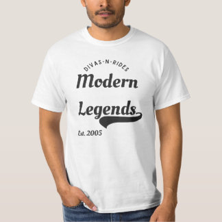 Divas-N-Rides Modern Legends Men's Basic T-shirt