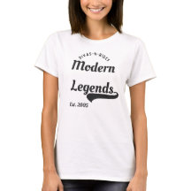 Divas-N-Rides Modern Legends Short Sleeve T-Shirt
