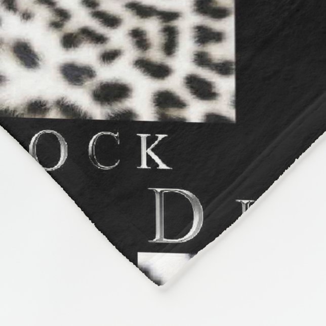 DIVAS ROCK FLEECE BLANKET (Corner)