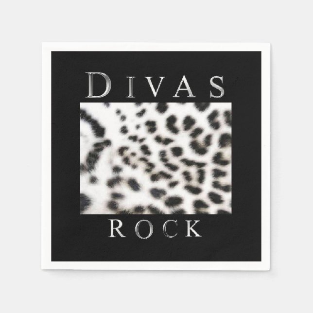 DIVAS ROCK NAPKIN (Front)