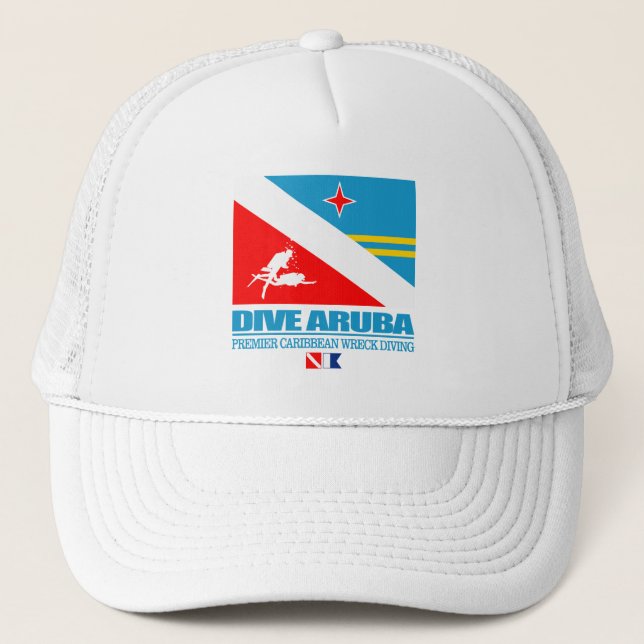 Dive Aruba Trucker Hat (Front)