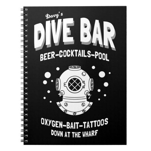 Dive Bar Notebook (Front)
